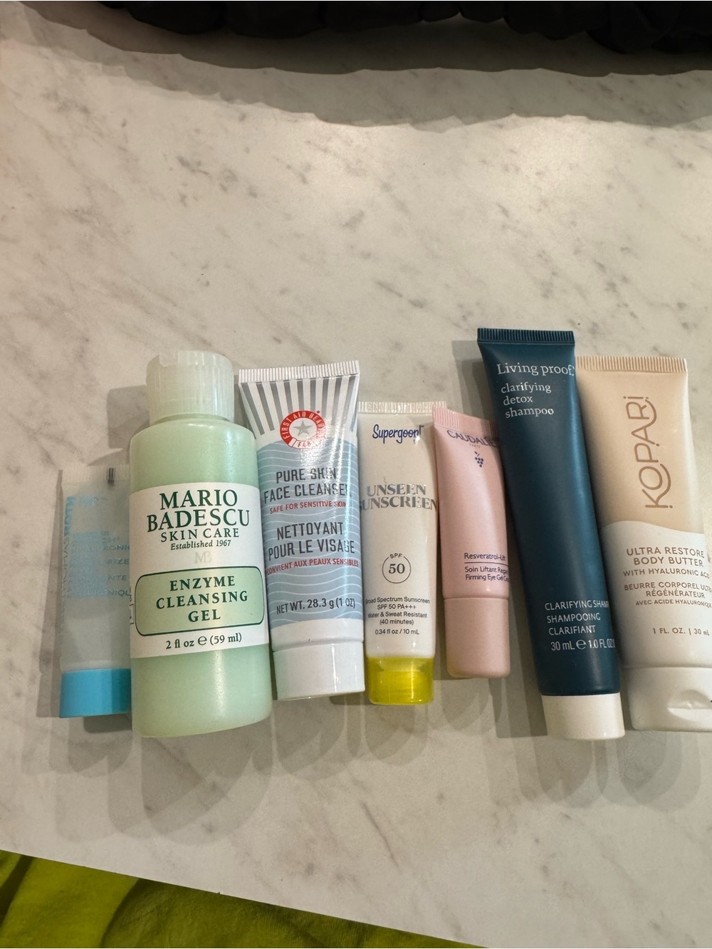 Skincare Sample bundle